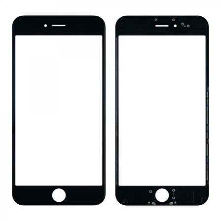 Teknonet Apple iPhone 6S Plus Uyumlu Dokunmatik Lens + Oca + Çerçeve VR-15568