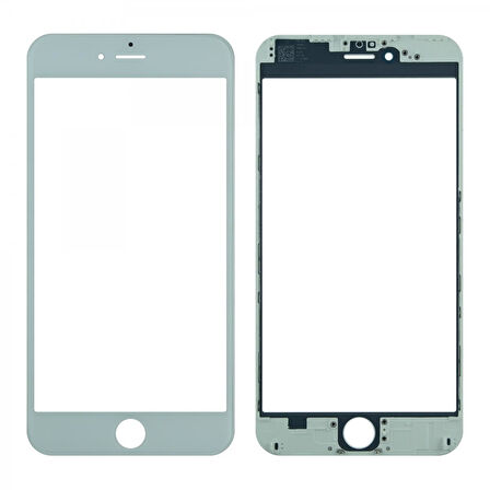 Teknonet Apple iPhone 6S Plus Uyumlu Dokunmatik Lens + Oca + Çerçeve VR-15568