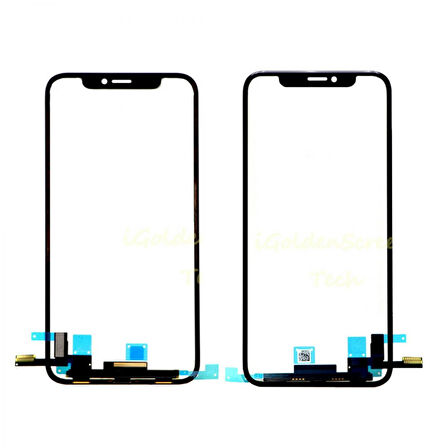 Teknonet Apple iPhone X Uyumlu Dokunmatik Lens + Filmli VR-15649