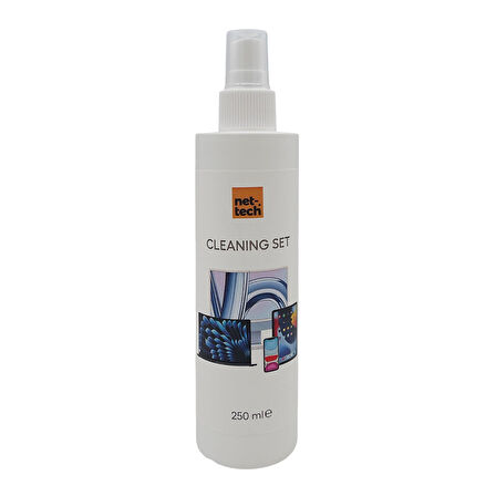 Nettech 250 ML Ekran Temizleme Solüsyonu Seti
