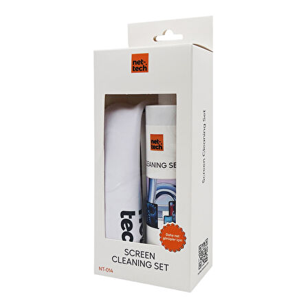 Nettech 250 ML Ekran Temizleme Solüsyonu Seti