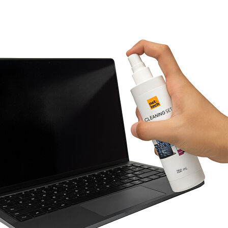 Nettech 250 ML Ekran Temizleme Solüsyonu Seti