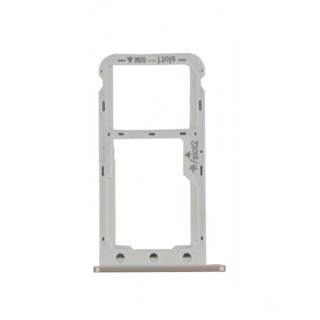 Teknonet Huawei Y5 2018 Uyumlu Hafıza Kart + Sim Metali VR-16676