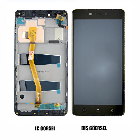 Teknonet Lenovo K6 Note Uyumlu Org Lcd+Dokunmatik+Çıtalı VR-17263