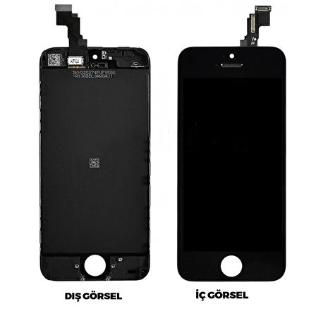 Teknonet Apple iPhone 5C Uyumlu AAA Kalite Lcd+Dokunmatik+Çıtalı VR-17977
