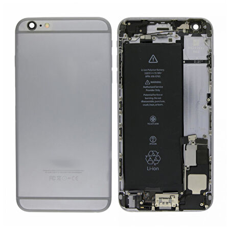 Teknonet Apple iPhone 6 Plus Uyumlu Batarya Kapaklı Dolu Kasa VR-18015