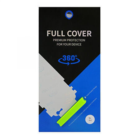 Samsung Galaxy G960 S9 Uyumlu Şeffaf Ön ve Arka Koruma 360 Full Kaplama Ekran Koruyucu