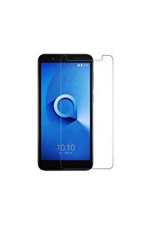 Alcatel 3 Uyumlu Kılıf Dostu Cam Ekran Koruyucu
