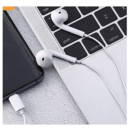 Nettech NT-HS10 Type-C Girişli Kulak İçi Kulaklık (Beyaz)