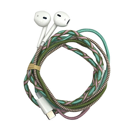 Nettech NT-HS15 Type-C Girişli Kulak İçi Kulaklık (Beyaz)