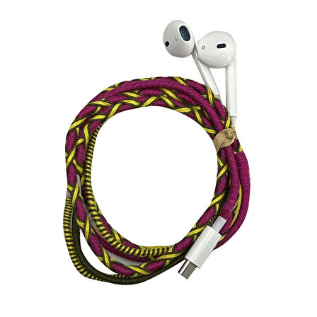 Nettech NT-HS15 Type-C Girişli Kulak İçi Kulaklık (Beyaz)