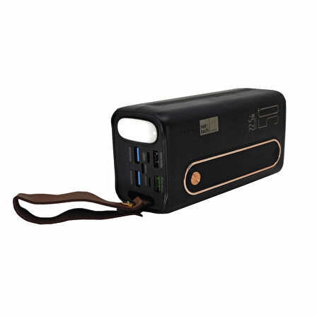Nettech NT-PW14 22.5W 50000 mAh Taşınabilir Powerbank (Siyah)