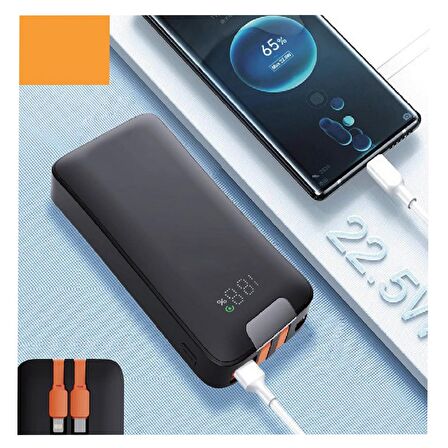 Nettech NT-PW22 22.5W 4 Çıkışlı 10000 MAh Taşınabilir Powerbank