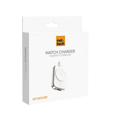Nettech NT-WCH07 Watch Saat Taşınabilir Kablosuz Wireless Şarj NT-WCH07