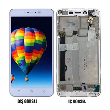 Teknonet Lenovo Vibe K5 Plus Uyumlu Org Lcd+Dokunmatik+Çıtalı VR-18752