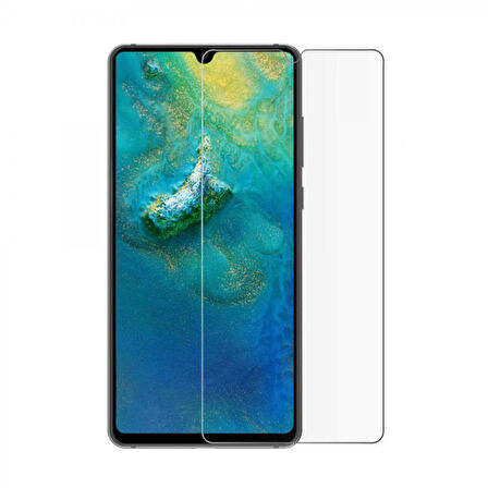 Oppo A9 2020 Uyumlu Şeffaf Temperli Cam Ekran Koruyucu