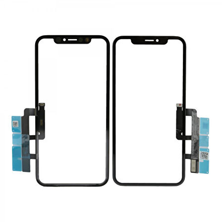 Teknonet Apple iPhone XR Uyumlu Dokunmatik Lens + Filmli VR-19499