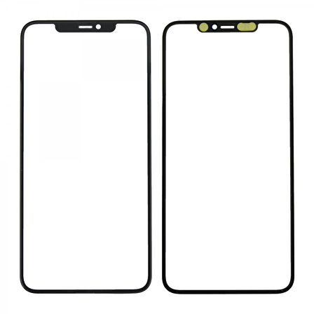 Teknonet Apple iPhone 11 Pro Max Uyumlu Dokunmatik Lens + Oca + Çerçeve VR-19502