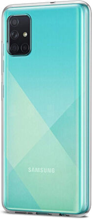 Samsung Galaxy A71 Lux Seri Kamera Korumalı Premium Şeffaf Silikon Kılıf