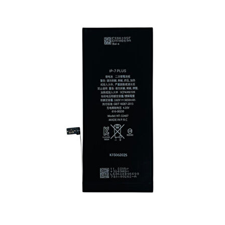 Teknonet Apple iPhone 7 Plus Uyumlu Nettech 3400 mAh Batarya NT-32407