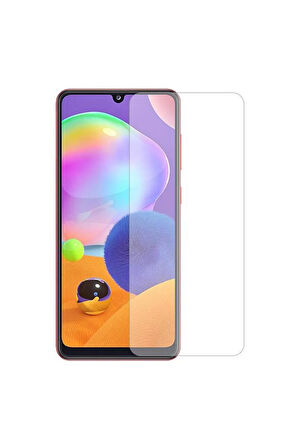 Samsung Galaxy A11 Uyumlu Kılıf Dostu Cam Ekran Koruyucu - Şeffaf