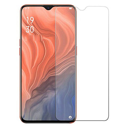 Oppo Reno Uyumlu Şeffaf Temperli Cam Ekran Koruyucu