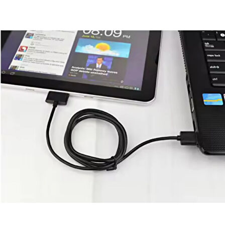 Samsung P1000 Plastik 100 Cm Şarj ve Data Kablosu NT-1994