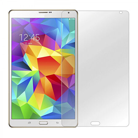Nettech Samsung Galaxy T700 Tab S 8.4 Uyumlu Ön Koruma Cam Ekran Koruyucu NT-4050