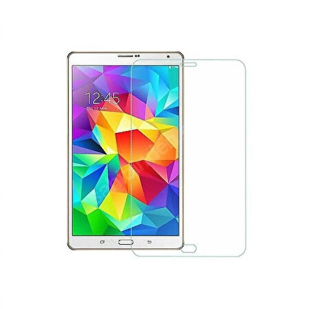Nettech Samsung Galaxy T710 Tab S2 8.0 Uyumlu Ön Koruma Cam Ekran Koruyucu NT-6393