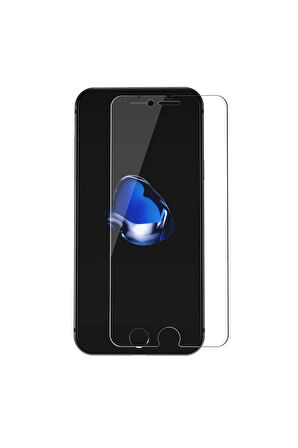 iPhone 7 Uyumlu Kılıf Dostu Cam Ekran Koruyucu