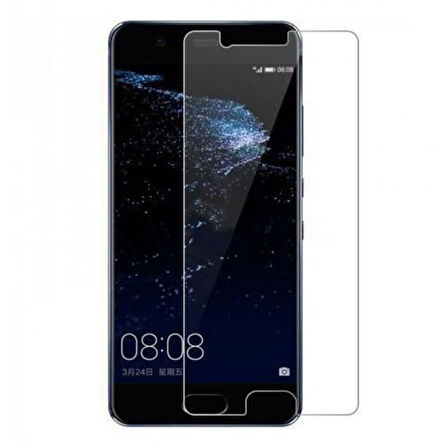 Huawei P10 Uyumlu Şeffaf Temperli Cam Ekran Koruyucu