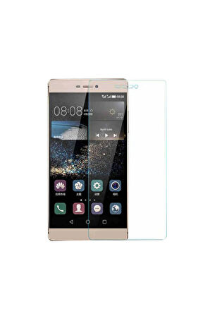 Huawei P8 Uyumlu Kılıf Dostu Cam Ekran Koruyucu