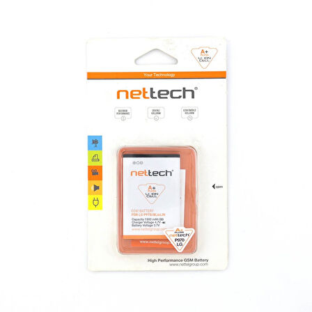 Teknonet LG Optimus Black P970 Uyumlu Nettech 1500 MAh Batarya NT-2485
