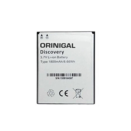 Teknonet General Mobile Discovery E3 Uyumlu Nettech 1800 MAh Batarya NT-2490