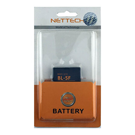 Teknonet Nokia E65 Uyumlu Nettech BL-5F 1000 MAh Batarya NT-2529