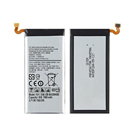 Teknonet Samsung Galaxy A300 A3 2015 Uyumlu Samsung EB-BA300ABE 1900 MAh Batarya NT-7555
