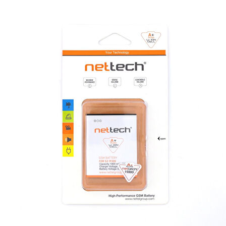 Teknonet Samsung Galaxy i9300 S3 Uyumlu Nettech NT-10884 1800 MAh Batarya NT-10884