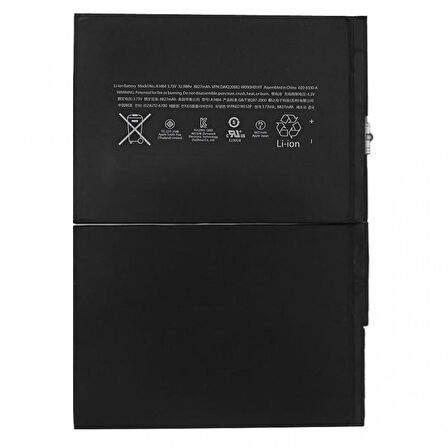 Teknonet Apple iPad Air 5 A2588 10.9 Uyumlu Apple A2588 8827 mAh Batarya NT-12389