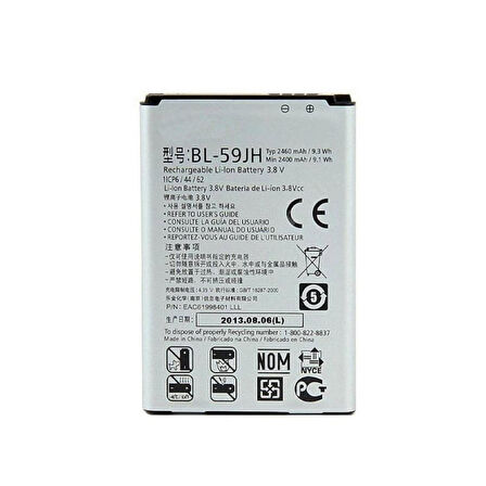 Teknonet LG F220 Uyumlu LG BL-T6 3000 MAh Batarya NT-12110
