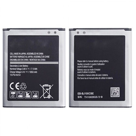 Teknonet Samsung Galaxy J100 J1 Uyumlu Samsung EB-BJ100CBE 1800 MAh Batarya NT-14087