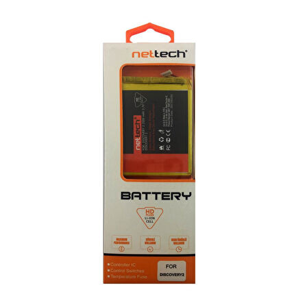 Teknonet General Mobile Discovery 2 Uyumlu Nettech NT-14703 2500 MAh Batarya NT-14703