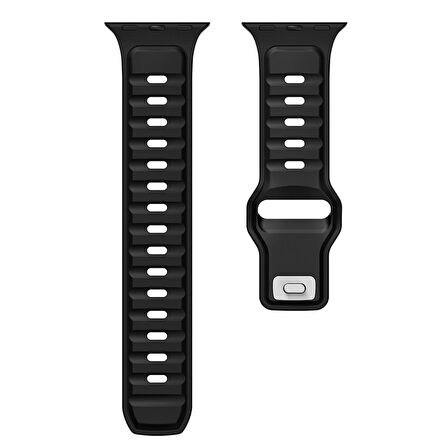 Nettech Apple Watch Seri 42/44 mm Uyumlu Silikon Kordon NT-115473