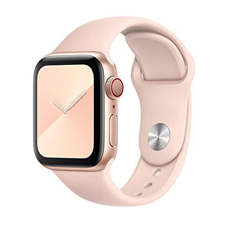 Nettech Apple Watch Seri 42/44 mm Uyumlu Silikon Kordon NT-79676