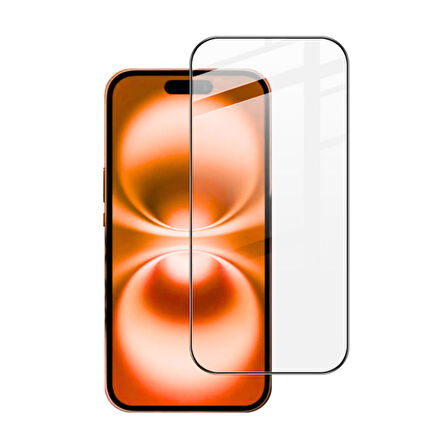 iPhone 17 Pro Kolay Uygulama Aparatlı Dust Proof Temperli Cam Ekran Koruyucu