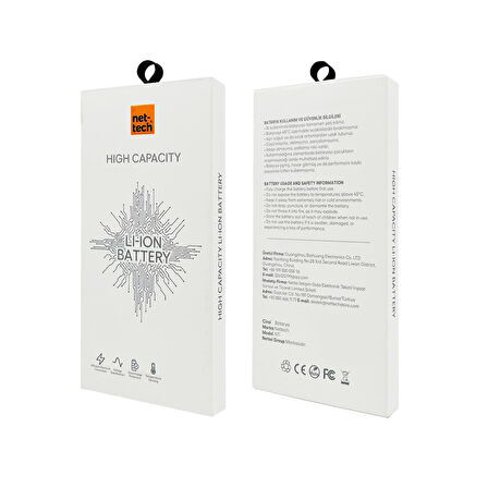 Teknonet Samsung Galaxy A35 Uyumlu Nettech 5000 MAh Batarya NT-113020