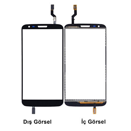 Teknonet LG G2 Uyumlu Dokunmatik Lens + Filmli VR-5249