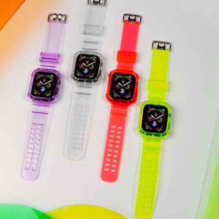 Nettech Apple Watch Series 10 46 mm Uyumlu Silikon Kordon NT-112530