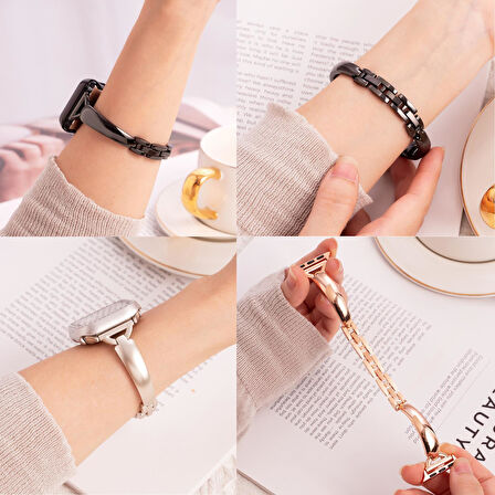 Nettech Apple Watch Series 10 46 mm Uyumlu Metal Kordon NT-112495