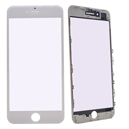 Teknonet Apple iPhone 6 Uyumlu Dokunmatik Lens + Oca + Çerçeve VR-2548