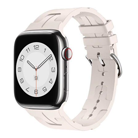 Nettech Apple Watch Series 10 46 mm Uyumlu Silikon Kordon NT-112463